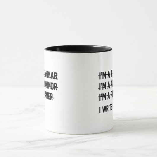 Ich schreibe Code Tasse (Zentrum)