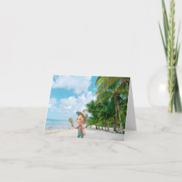 Ich schreibe Cone Karte