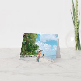 Ich schreibe Cone Karte