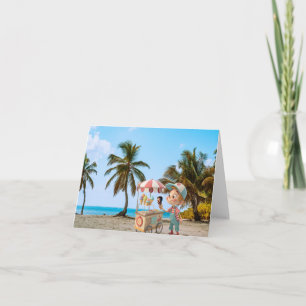 Ich schreibe Cone Karte