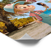 Ich schreibe Cone Poster (Ecke)