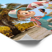 Ich schreibe Cone Poster (Ecke)