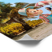 Ich schreibe Cone Poster (Ecke)