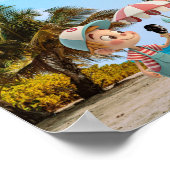 Ich schreibe Cone Poster (Ecke)