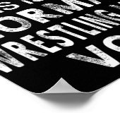 Ich schreibe das nicht in meiner normalen Mama des Poster (Ecke)