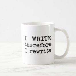 Ich schreibe deshalb mich neu schreibe Geschenke Kaffeetasse