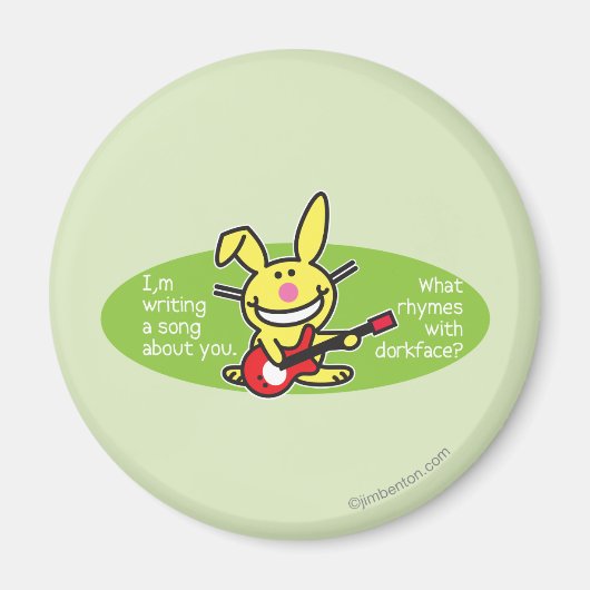 Ich schreibe gerade ein Lied Magnet (Vorne)