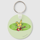 Ich schreibe gerade ein Lied Schlüsselanhänger (Vorderseite)