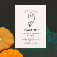 Ich schreibe Ghost Sketch Halloween Party