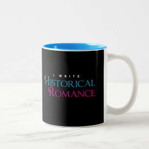 Ich schreibe historisches Romance Zweifarbige Tasse