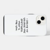 Ich schreibe iPhone Case Hülle (Rückseite (Horizontal))