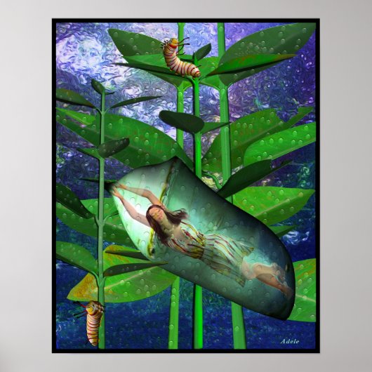 Ich schreibe Meditationen, jugendliche Torheit Poster (Vorne)