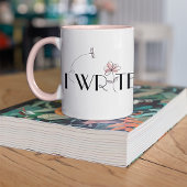 Ich schreibe Motivierend Kaffeetasse