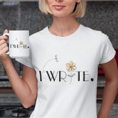 Ich schreibe Motivierend Kaffeetasse