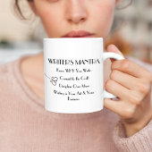 Ich schreibe Motivierend Kaffeetasse