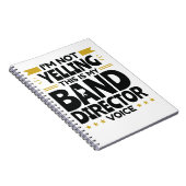 Ich schreibe nicht, dass das meine Banddirektorsti Notizblock (Rechte Seite)