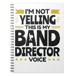 Ich schreibe nicht, dass das meine Banddirektorsti Notizblock
