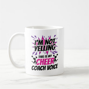 Ich schreibe nicht, dass das meine Coach-Stimme is Kaffeetasse