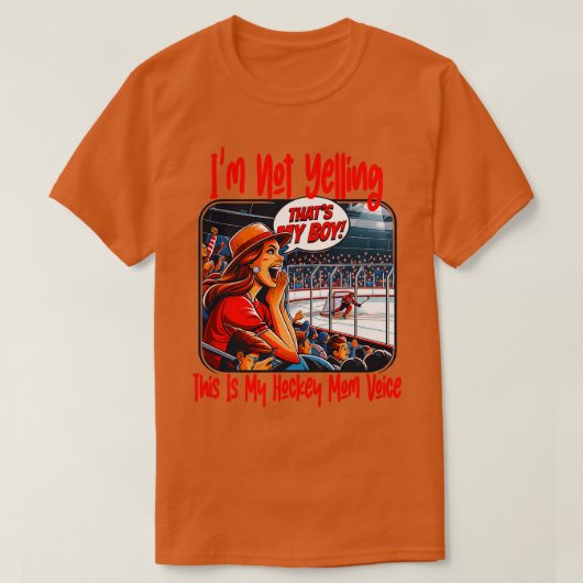 Ich schreibe nicht, dass das meine Coach Voice Hoc T-Shirt (Design vorne)