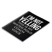 Ich schreibe nicht, dass das meine Stimme aus dem  Notizblock (Linke Seite)