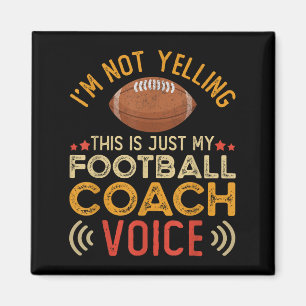 Ich schreibe nicht, dass das nur meine Football Co Magnet