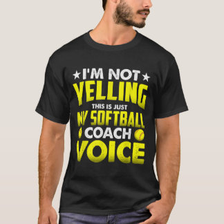 Ich schreibe nicht, dass das nur meine Softball-Co T-Shirt