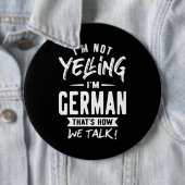 Ich schreibe nicht, dass ich Deutsch bin Button (Beispiel)