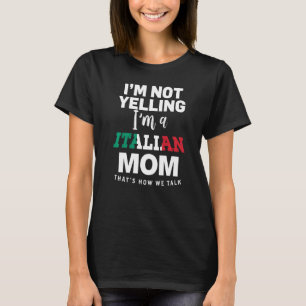 Ich schreibe nicht, dass ich eine italienische Mad T-Shirt