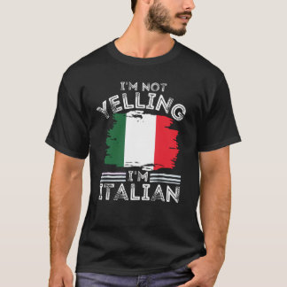 Ich schreibe nicht, dass ich Italiener bin für Ita T-Shirt