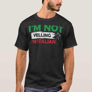 Ich schreibe nicht, dass ich Italienisch bin Handg T-Shirt