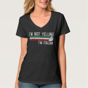 Ich schreibe nicht, dass ich Italienisch bin Itali T-Shirt