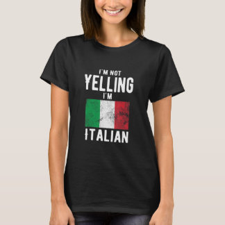 Ich schreibe nicht, dass ich Italienische Familie  T-Shirt