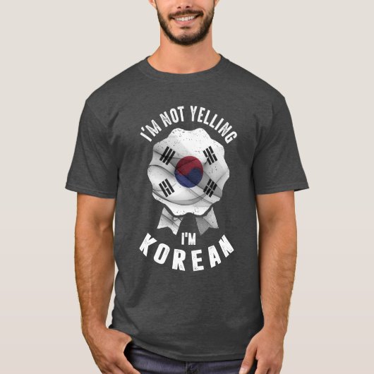 Ich schreibe nicht, dass ich Koreanerin bin T-Shirt (Vorderseite)