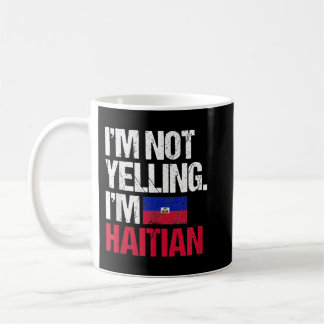 Ich schreibe nicht im Haitian Kaffeetasse