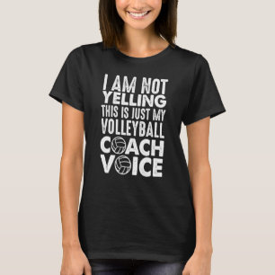 Ich schreibe nicht Volleyball-Trainer 2 T-Shirt