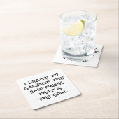 Ich schreibe Paper Untersetzer (Vor Ort)