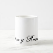 Ich schreibe Regency Romance Kaffeetasse (Mittel)