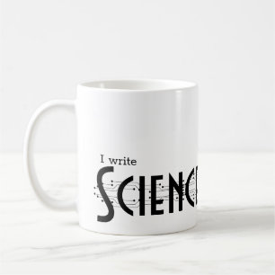 Ich schreibe Science Fiction Kaffeetasse