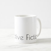 Ich schreibe spekulative Fiktion Kaffeetasse (VorderseiteRechts)