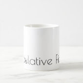 Ich schreibe spekulative Fiktion Kaffeetasse (Mittel)