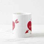 Ich schreibe Steamy Stories Coffee Tasse (Mittel)