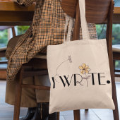 Ich schreibe stylish tragetasche