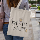 Ich schreibe stylish tragetasche