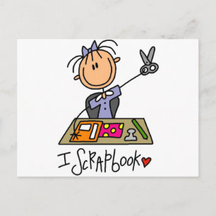 Ich schreibe T-Shirts und Geschenke Postkarte