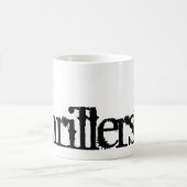Ich schreibe Thriller-Fiktion Kaffeetasse (Mittel)
