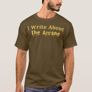 Ich schreibe über den Arkan T-Shirt