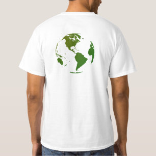 Ich schreibe, um den WeltT - Shirt zu ändern