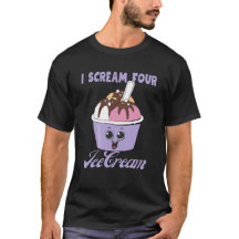 Ich schreibe Vier-Eis-Creme Kindermädchen 4. Gebur