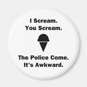 Ich schreie dich an magnet