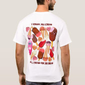 Ich schreie, du schreist, wir schreien alle nach E T-Shirt (Rückseite)